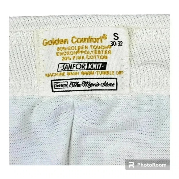 3 pair 70s Sears Golden Comfort Sanforknit boxers Pima cotton Medium Rare NWT - Picture 8 of 11